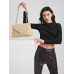 SHEIN BIZwear Элегантная сумка через плечо с клапаном и шевронным рисунком, абрикос