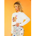 SHEIN с рисунком и слоганом, белый SHEIN с рисунком и слоганом, белый