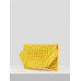 Соломенный клатч SHEIN VCAY для лета, желтый
