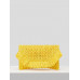 Соломенный клатч SHEIN VCAY для лета, желтый