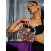 SHEIN SXY Роскошные блестящие блестки, коричневый SHEIN SXY Роскошные блестящие блестки, коричневый