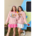 SHEIN Plus 1 шт. Толстовка с заниженными плечами с рисунком и буквами, розовый SHEIN Plus 1 шт. Толстовка с заниженными плечами с рисунком и буквами, розовый