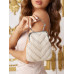 SHEIN Belle Модная женская вечерняя сумка с ручкой, бежевый