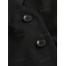 SHEIN MOD Черный Date Night с пряжкой спереди, черный
