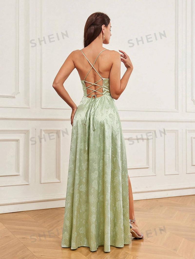 SHEIN Belle Элегантное, зеленый