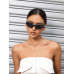 SHEIN ICON Женские модные спортивные солнцезащитные очки для езды на открытом воздухе
