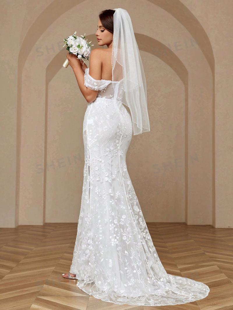 SHEIN Belle Элегантное, белый