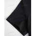 SHEIN Mulvari Повседневное свободное женское платье с цветочным принтом и круглым вырезом с короткими рукавами, черный