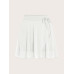 SHEIN VARSITY Спортивная теннисная базовая сетка с поясом и юбкой, белый