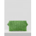 Соломенный клатч SHEIN VCAY для лета, зеленый