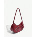 SHEIN ICON Street Style, бургундия