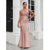 SHEIN Belle Элегантное, пыльный розовый