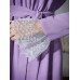 SHEIN Modely женское сетчатое платье с вышивкой, фиолетовый