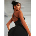 SHEIN Yoga Модный женский бесшовный спортивный бюстгальтер в контрастную полоску, многоцветный SHEIN Yoga Модный женский бесшовный спортивный бюстгальтер в контрастную полоску, многоцветный