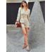 SHEIN BIZwear Элегантная минималистичная сумка-багет, рабочая сумка, коричневый