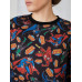 SHEIN Мужская толстовка с мультяшным принтом, черный
