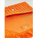 Соломенный клатч SHEIN VCAY для лета, апельсин
