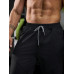 SHEIN Sport PWRUP Мужские спортивные брюки с эластичной резинкой на талии и шнурком, черный