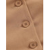SHEIN MOD Черный Date Night с пряжкой спереди, хаки SHEIN MOD Черный Date Night с пряжкой спереди, хаки
