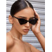 SHEIN ICON Женские модные солнцезащитные очки