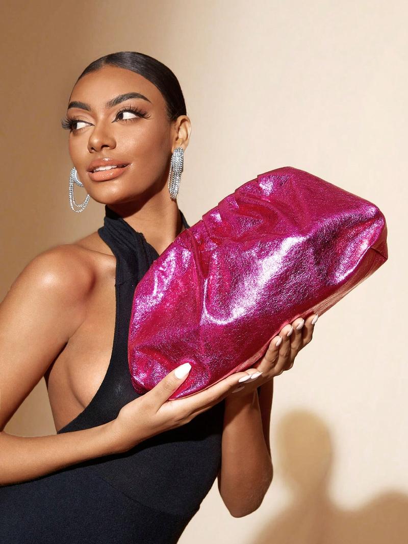 SHEIN SXY Минималистичная, ярко-розовый SHEIN SXY Минималистичная, ярко-розовый