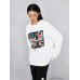 SHEIN 1 толстовка с заниженными плечами и 1 спортивными штанами, многоцветный