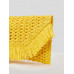 Соломенный клатч SHEIN VCAY для лета, желтый