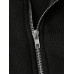 Мужская толстовка Manfinity Homme с перекрестным принтом реглан, черный