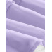 SHEIN MOD SHEIN MOD женская двухслойная мини-юбка с асимметричным подолом и рюшами и присборенной талией, фиолетовый