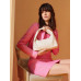 SHEIN BIZwear Элегантная минималистичная сумка-багет, рабочая сумка, бежевый